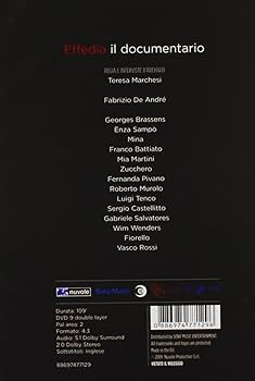 Fabrizio De Andrè - Effedia - Sulla mia cattiva strada